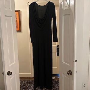 BCBGeneration cowl back maxi dress